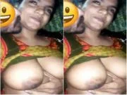 Sexy Desi Wife Boobs pressing and Fucked in Doggy Style